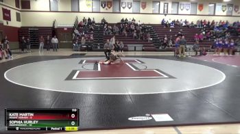 110 lbs Round 3 (3 Team) - Kate Martin, Mount Vernon vs Sophia Hurley, Independence