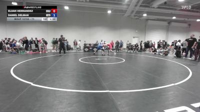 71 lbs Cons. Round 2 - Elijah Hernandez, Colorado vs Daniel Delman, New York
