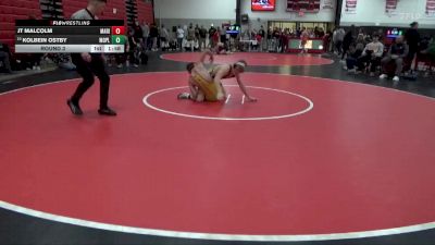 144 lbs Round 3 - Kolbein Ostby, Mount Pleasant vs JT Malcolm, Marion