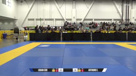 ARTHURO E. vs LOGAN COX 2024 World IBJJF Jiu-Jitsu No-Gi Championship