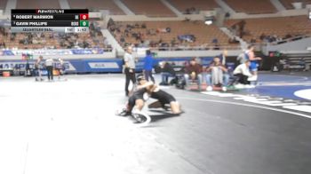 122-D1 Quarterfinal - Gavin Phillips, Boulder Creek High School vs Robert Marmion, Desert View High School