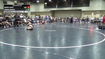138 lbs Round 4 (6 Team) - Rowdy Duck, Guerilla WC vs Adrian Zapata, The Factory Wrestling
