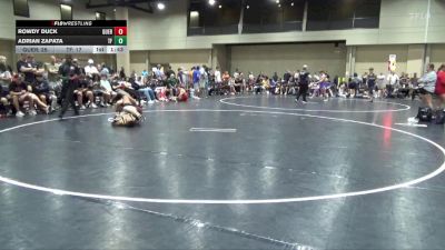 138 lbs Round 4 (6 Team) - Rowdy Duck, Guerilla WC vs Adrian Zapata, The Factory Wrestling