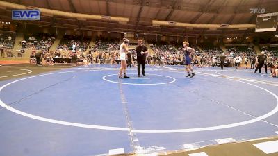 126 lbs Consolation - Tucker Layne, Midwest City Bombers Youth Wrestling Club vs Ryan Woolley, Tulsa Blue T Panthers