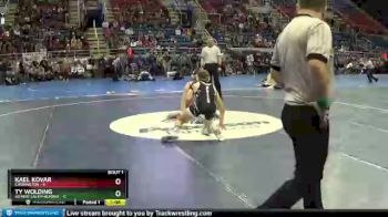 152 lbs Round 1 - Ty Wolding, #2 New Salem-Almont vs Kael Kovar, Carrington