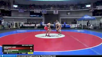 1A-4A 170 3rd Place Match - Anthony Usry, Weaver vs Taylor Robinson, Thomasville HS