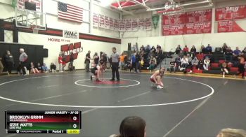 JV-25 lbs Round 2 - Brooklyn Grimm, Williamsburg vs Izzie Watts, Linn-Mar