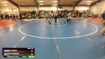 215A Cons. Round 1 - Alberto Saenz, Douglas vs Braxten Morgan, Sheridan