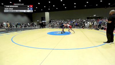 144 lbs Cons. Round 3 - Cam Benavidez, CO vs Alex Cole, OK