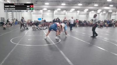 190 lbs Round 7 (10 Team) - Terry Terch, Team Shutt vs Gabe Martin, CHWHALE Blue