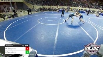 135 lbs Semifinal - Makaylee Cannon, Piedmont vs Zoe Bennett, ReZults Wrestling