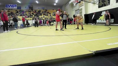 195-A lbs Quarterfinal - Boston Sconyers, Grove vs Tryston Fisher, Jay Junior High