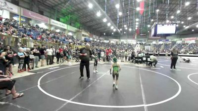 43 lbs Quarterfinal - Trenton Valdes, La Veta Raptors vs Luis Bejarano, Westy Futures