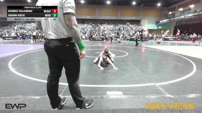 64 lbs Round Of 16 - ROMEO PALOMINO, NM Beast vs Gianni Keck, Mat Assassins