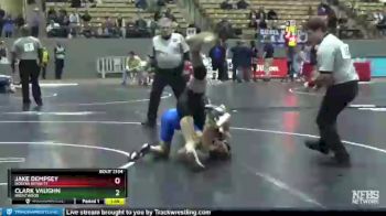 AA 138 lbs Quarterfinal - Clark Vaughn, Brentwood vs Jake Dempsey, Dobyns Bennett