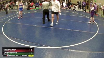 145 lbs Cons. Round 2 - Daxton Laird, Southern Utah Elite vs Landon Ogden, Richfield