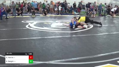 80-J lbs Round Of 16 - Ethan Harris, SC vs Ryder Beight, OH