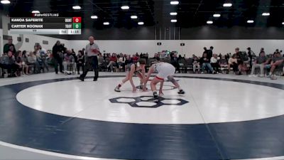 95 lbs Round 5 (6 Team) - Carter Noonan, Team Gotcha vs Kanoa Saferite, Ohio Gold
