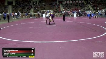 160 lbs Cons. Round 3 - Logan Sheridan, Opelika Hs vs Owen Eiland, Daphne