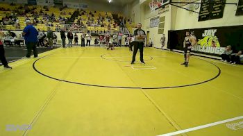 119 lbs Consi Of 4 - Wesley Leblanc, Tahlequah Wrestling Club vs Tracker Smith, Salina