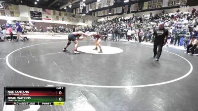 215 lbs Champ. Round 3 - Noah Watkins, Temecula Valley vs Noe Santana, Centennial (Corona)