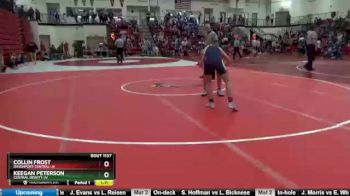132 lbs Cons. Round 2 - Collin Frost, Davenport Central-JV vs Keegan Peterson, Central DeWitt-JV
