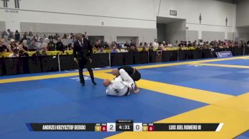 Luis Joel Romero III vs Andrzej Krzysztof Debski 2025 World Master IBJJF Jiu-Jitsu Championship