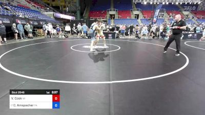 175 lbs Cons 32 #2 - Vincent Cook, WI vs Chase Amspacher, PA