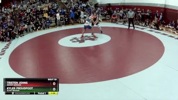 144 lbs Champ. Round 1 - Tristen Johns, Bishop Gorman vs Kyler Proudfoot, SLAM! NEVADA