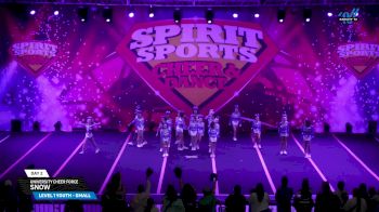 University Cheer Force - SNOW [2025 L1 Youth - Small Day 2] 2025 Spirit Sports Myrtle Beach Nationals