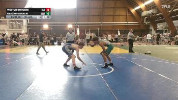 145 lbs 5th Place - Weston Borgers, Blair Academy vs Keagan Sieracki, Southlake Carroll Hs Texas