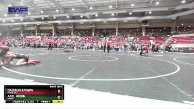 80 lbs Round 2 - Abel Mixon, Derby vs Da`raun Brown, Maize WC