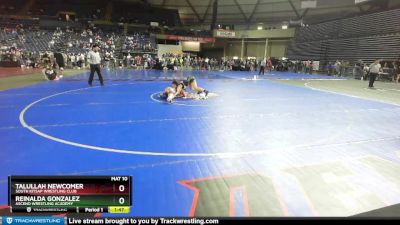 127 lbs Semifinal - Reinalda Gonzalez, Ascend Wrestling Academy vs Talullah Newcomer, South Kitsap Wrestling Club