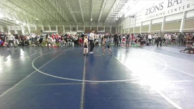 67 lbs Cons. Round 3 - Thierry Fayol, Westlake Wrestling Club vs Evan Fenn, Cougars Wrestling Club
