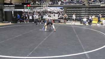 184 lbs Consi Of 4 - David Barrett, Army vs Landon Jones, Tennessee-Chattanooga
