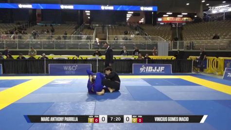Vinicius Gomes Inacio vs Marc Anthony Parrilla 2025 Pan Jiu Jitsu IBJJF Championship