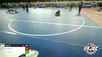 92 lbs Round Of 16 - Gianni Diaz, Best Trained Wrestling vs Osiel Luna, Prodigy Wrestling