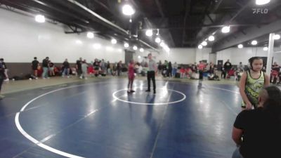 88 lbs Rr Rnd 1 - Kalisa Bettis, Knight Youth Wrestling vs Breen Rule, Aftermath Wrestling