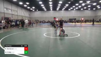 55 lbs Consolation - Rylan Sandoval, Okwa vs William Craig, Okwa