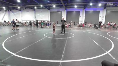 49 lbs Quarterfinal - Cru Mantanona, Mantanona TC vs Alonzo Chavez, Top Rank Hammers