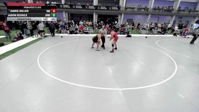 Masters D - 100 lbs Quarters - James Miller, Vici Wrestling Club vs Jason Schulz, Apple Valley Wrestling Club