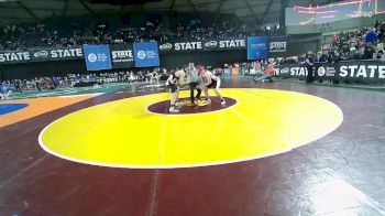 Boys 1B/2B 215 Champ. Round 2 - Conner McQuinn, Newport vs Ares Swain, Newport