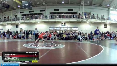 138 lbs Cons. Round 2 - Andrew Kidd, Indiana vs Austin Groves, Dragon Wrestling Club