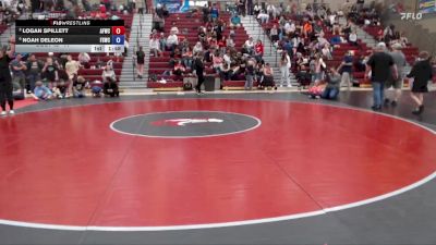 77 lbs 5th Place Match - Logan Spillett, American Falls Wrestling Club vs Noah DeLeon, Fighting Squirrels Wrestling Club