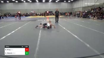 64 lbs Prelims - Boston King, Salina Wrestling Club vs Kooper Deputy, Orchard Wrestling Club