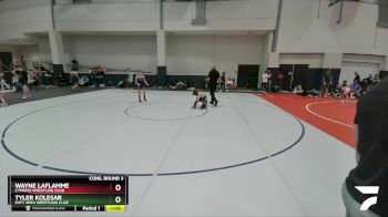 95 lbs Cons. Round 3 - Tyler Kolesar, Katy Area Wrestling Club vs Wayne LaFlamme, Cypress Wrestling Club