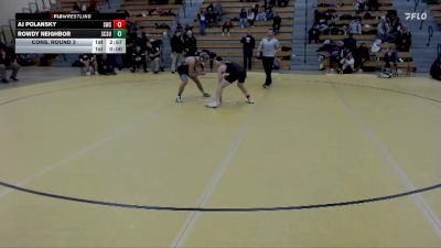 141 lbs Cons. Round 3 - Rowdy Neighbor, Saint Cloud State vs Aj Polansky, Southwest State