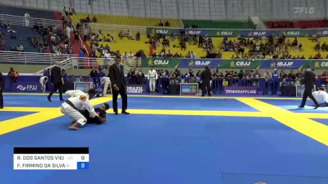 RENAN DOS SANTOS VIEIRA vs FELIPE FIRMINO DA SILVA 2023 Brasileiro Jiu-Jitsu IBJJF