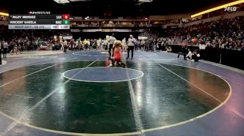 5A 189 lbs Champ. Round 1 - Riley Mendez, Las Cruces vs Vincent Varela, Manzano