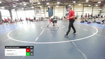 285 lbs Round Of 32 - Taylor Durbin, CKWA vs Jacob Schwalm, Buffalo Valley Wrestling Club - Black